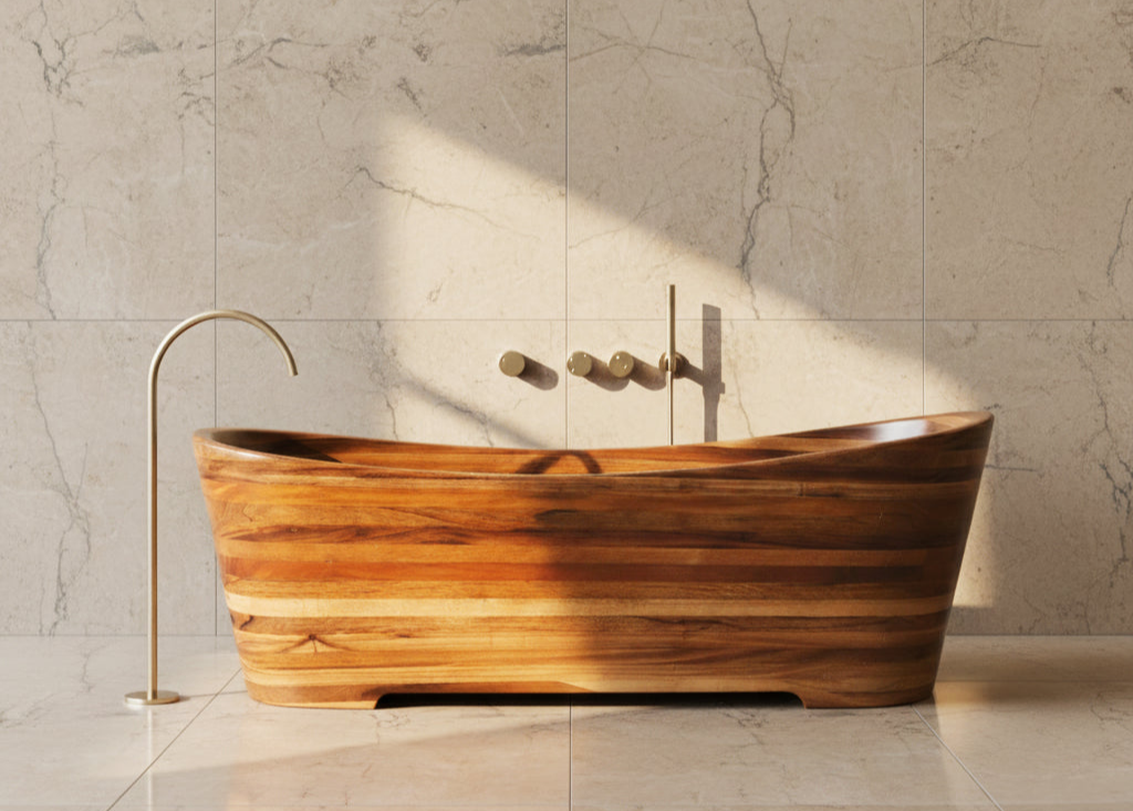 Interested in your own custom wooden sink or bathtub?