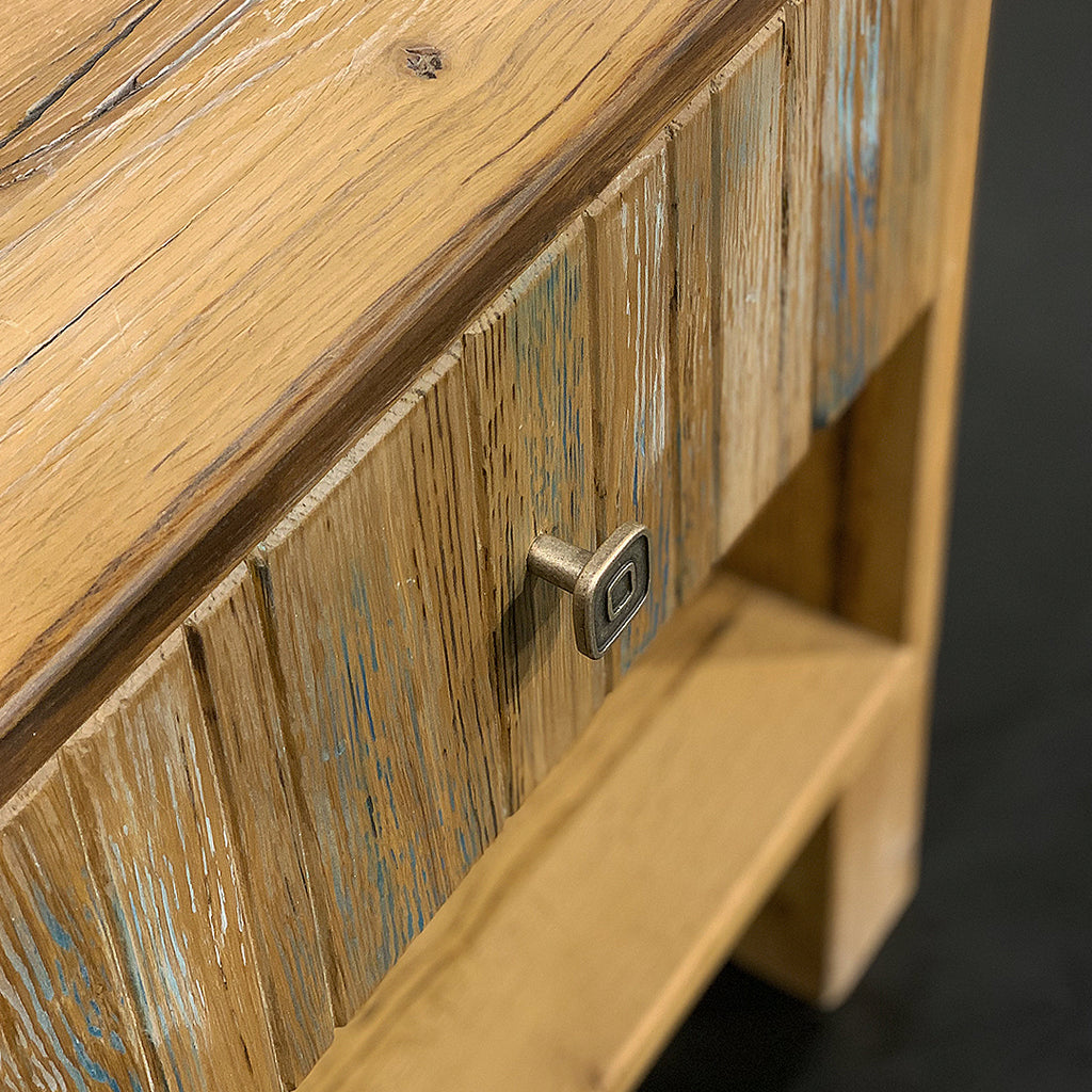 Reclaimed Bed Sidetable