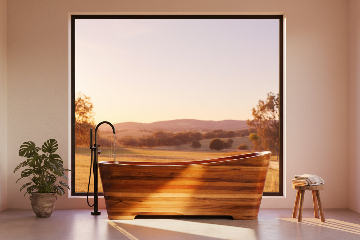 Interested in your own custom wooden sink or bathtub?