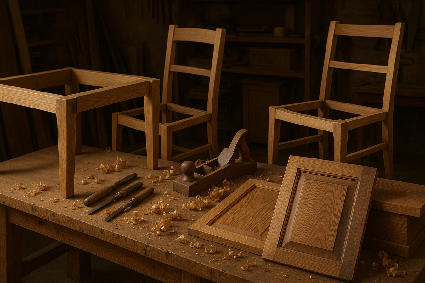 furniture oak work in progress