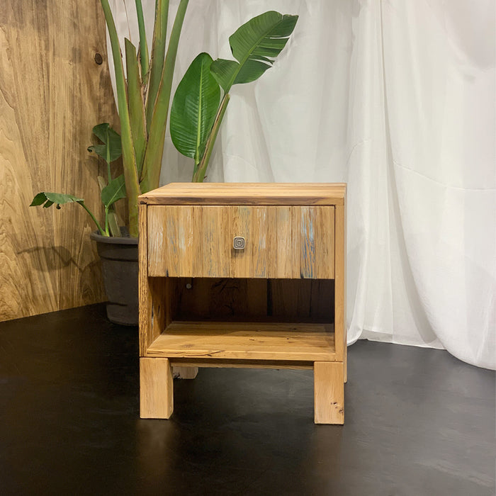Reclaimed Bed Sidetable